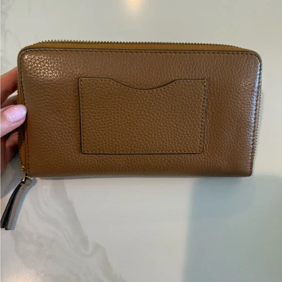 Tory Burch Brown Leather Wallet - Picture 3 of 8